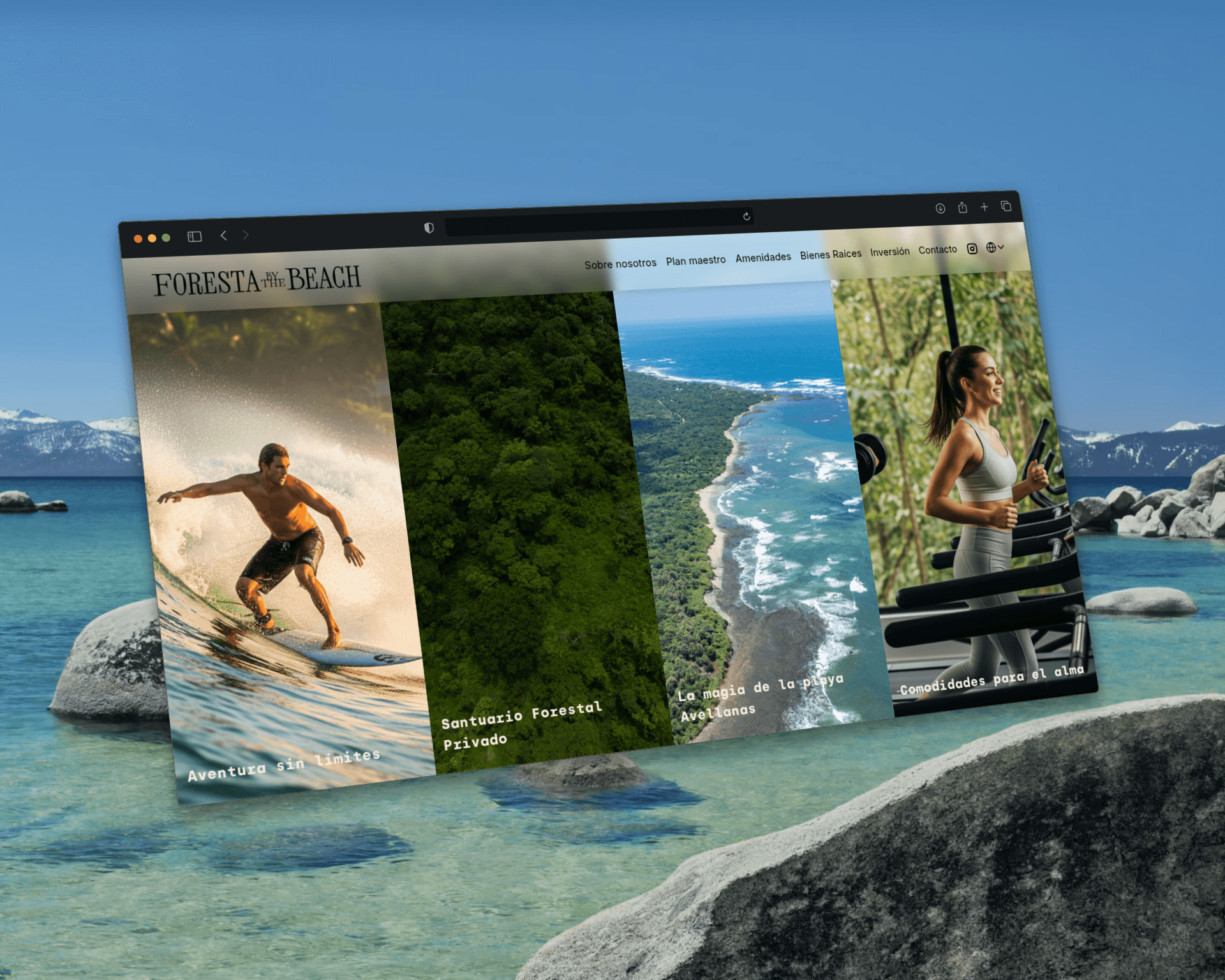 Foresta Landing Page